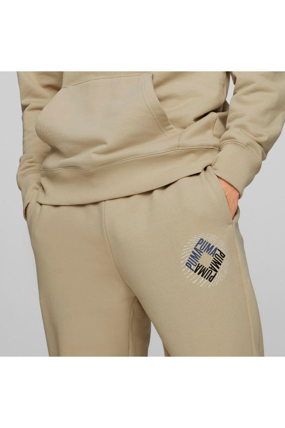 Puma Swxp Sweatpants Tr Bej Erkek Eşofman Altı