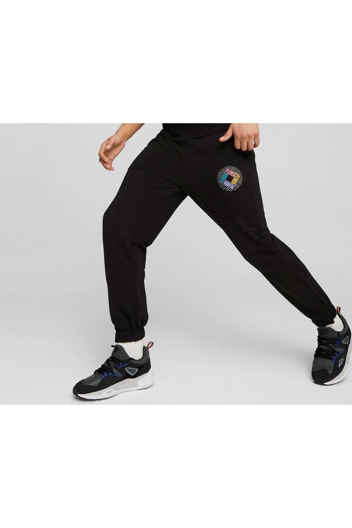 Puma Swxp Sweatpants Tr Erkek Günlük Eşofman Altı 53566201 Siyah