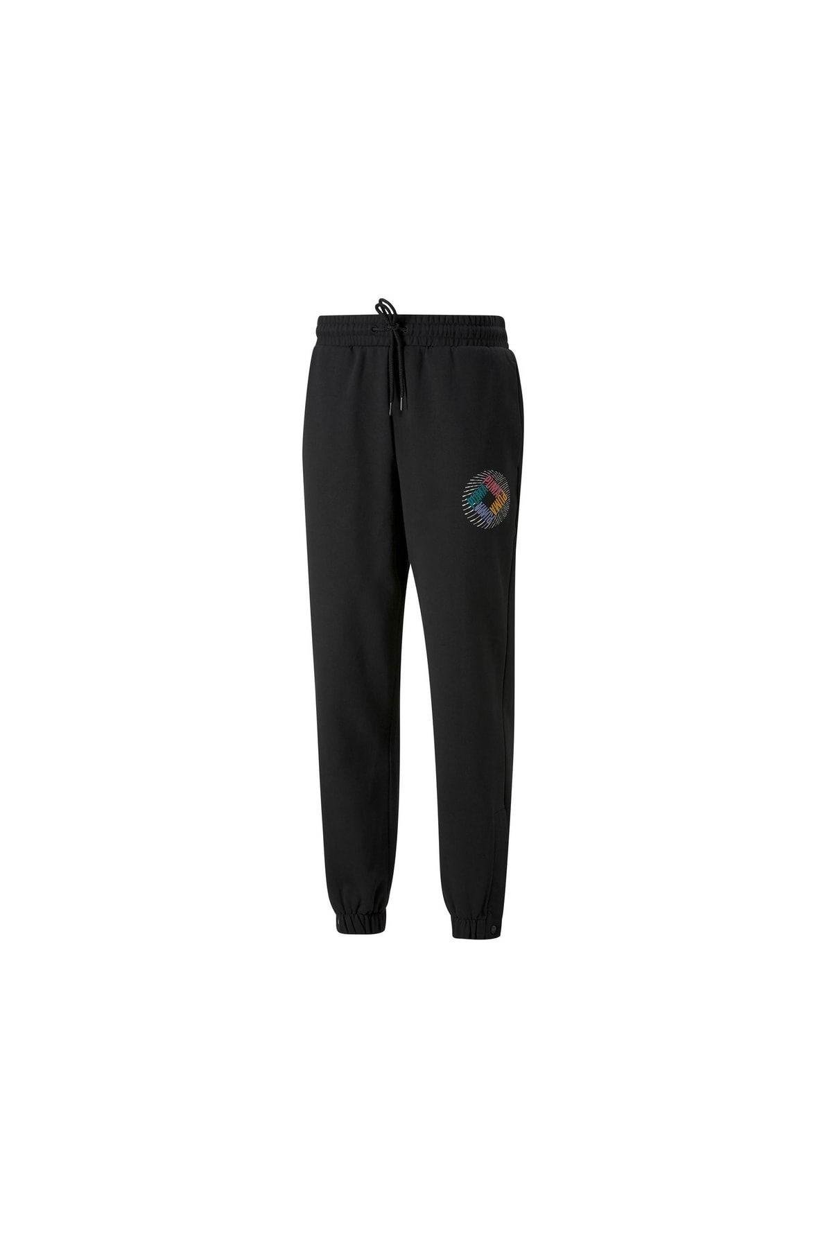 Puma Swxp Sweatpants Tr Erkek Günlük Eşofman Altı 53566201 Siyah