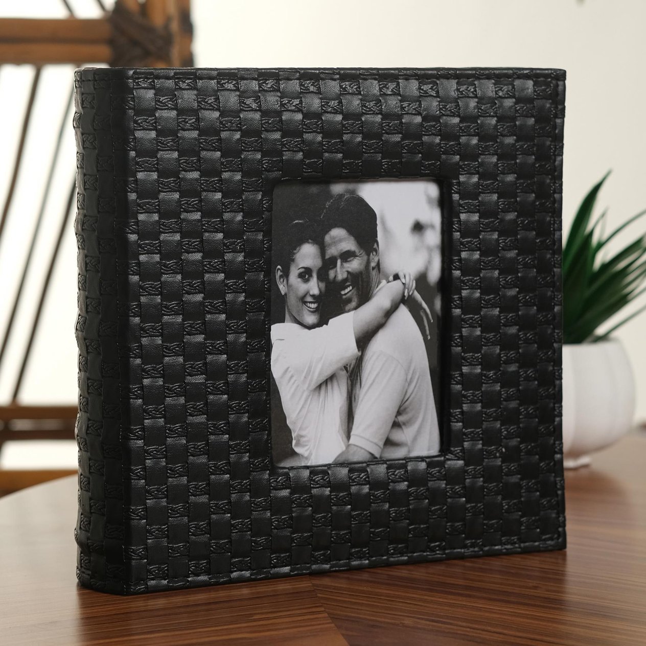 Deri Siyah Album 4x6 (10x15) 46200B