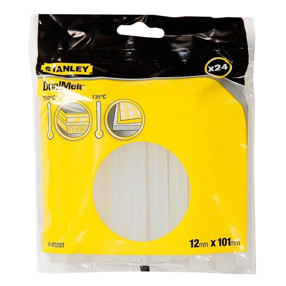 Stanley 11,3 mm Düşük / Yüksek Sıcaklık Yapıştırma Çubuğu (24 Adet) (1-GS20DT)