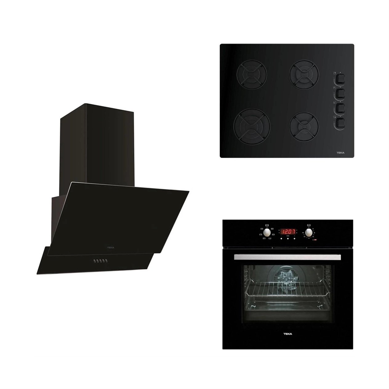 TEKA Siyah Elite 3' Lü Ankastre Set (2000000051)