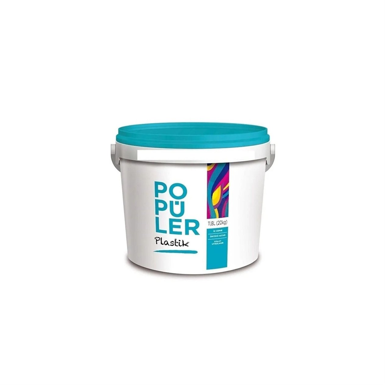 Polisan Beyaz 3,5 Kg Popüler Mat Plastik Duvar Boyası (23C00011000)