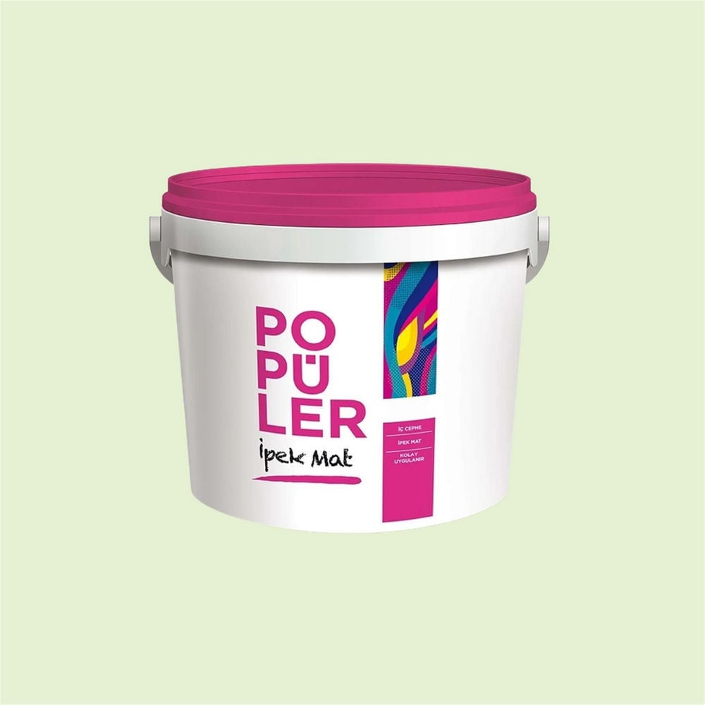 Polisan Cİ-7342 10 Kg Popüler Silikonlu İpek Mat İç Cephe Boyası (23E00011600)