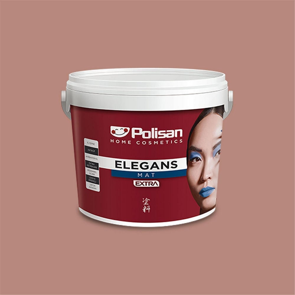 Polisan Cİ-6555 2,5 Litre Elegans Extra Mat İç Cephe Boyası (25500031000)