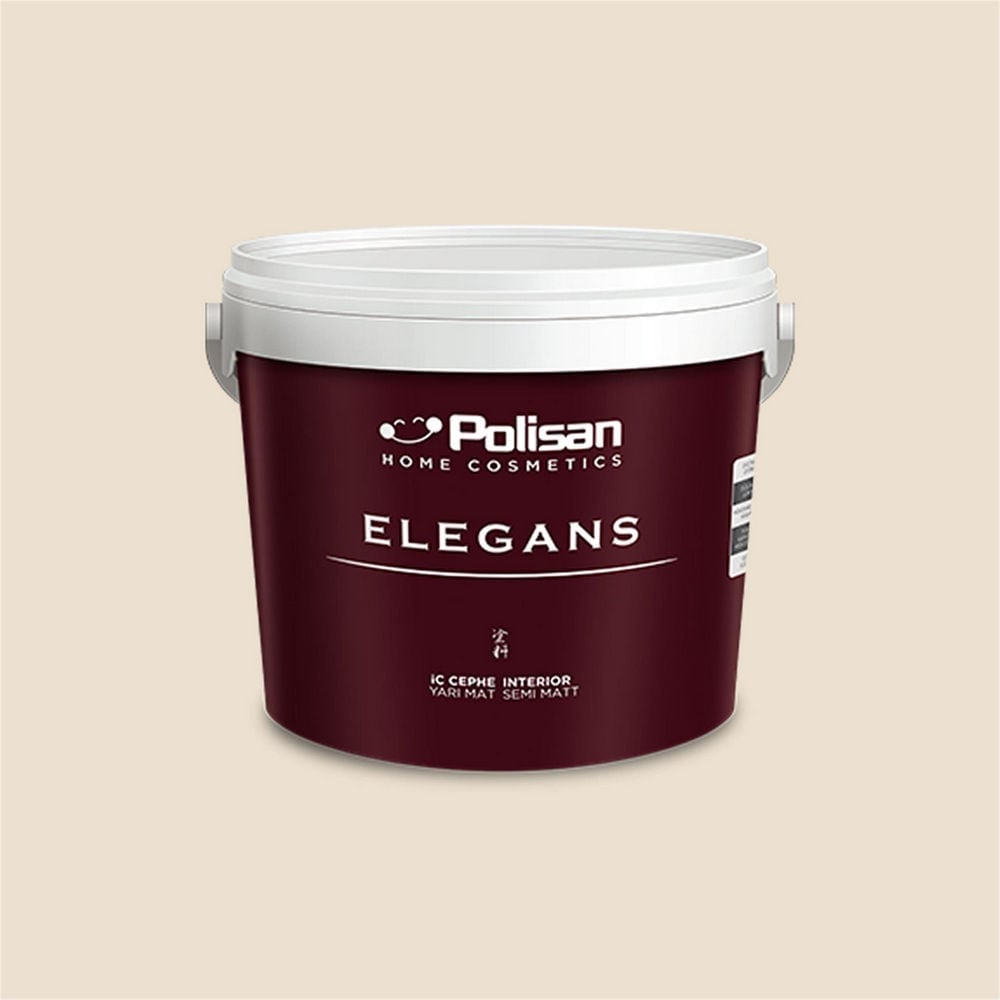Polisan Yeni Bambu - Cİ-6640 2,5 Litre Elegans Yarı Mat Mix İç Cephe Boyası (25C00061000)