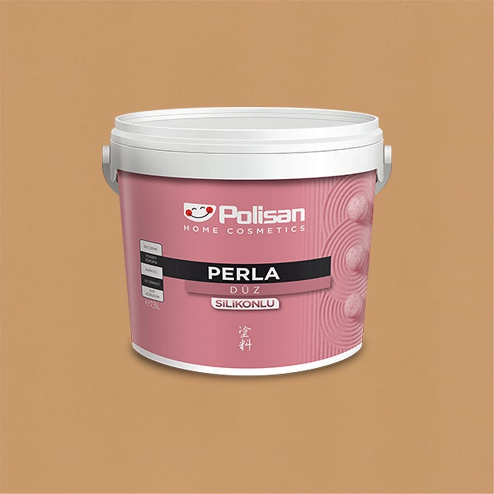 Polisan 4848 - Killi Kum - CD-8118 15 Litre Perla Silikonlu Dış Cephe Boyası (38100022200)