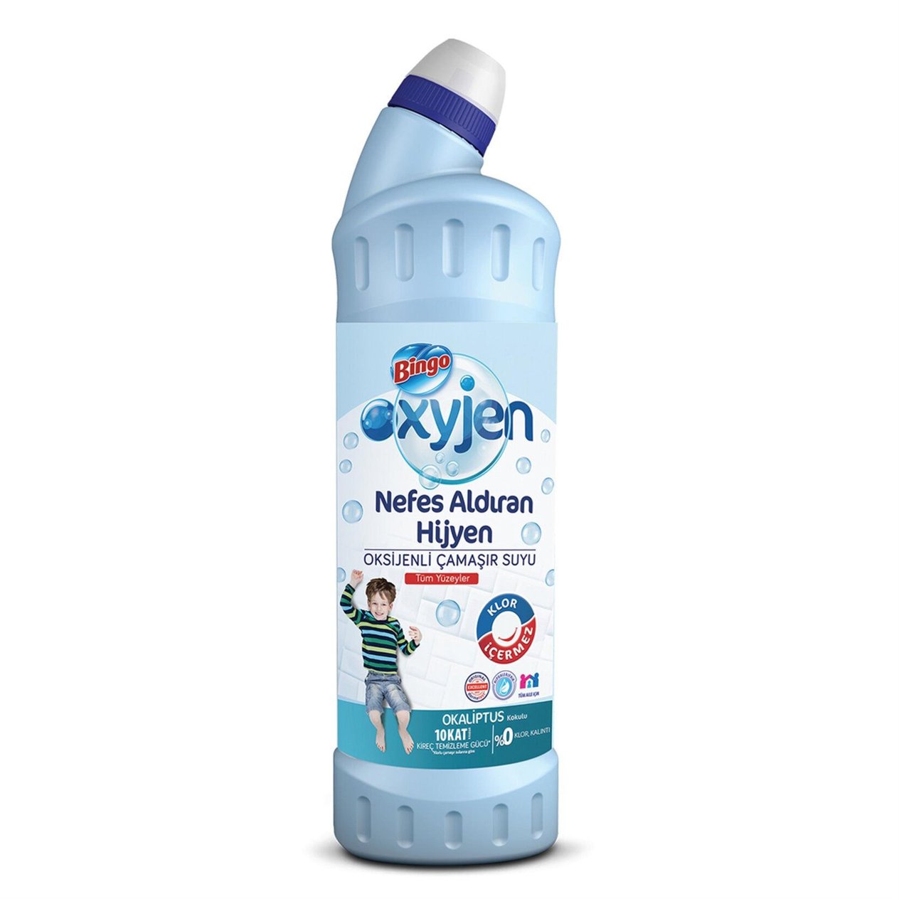 Bingo 750 Ml. Oksijen Okaliptus Çamaşır Suyu (50003604)