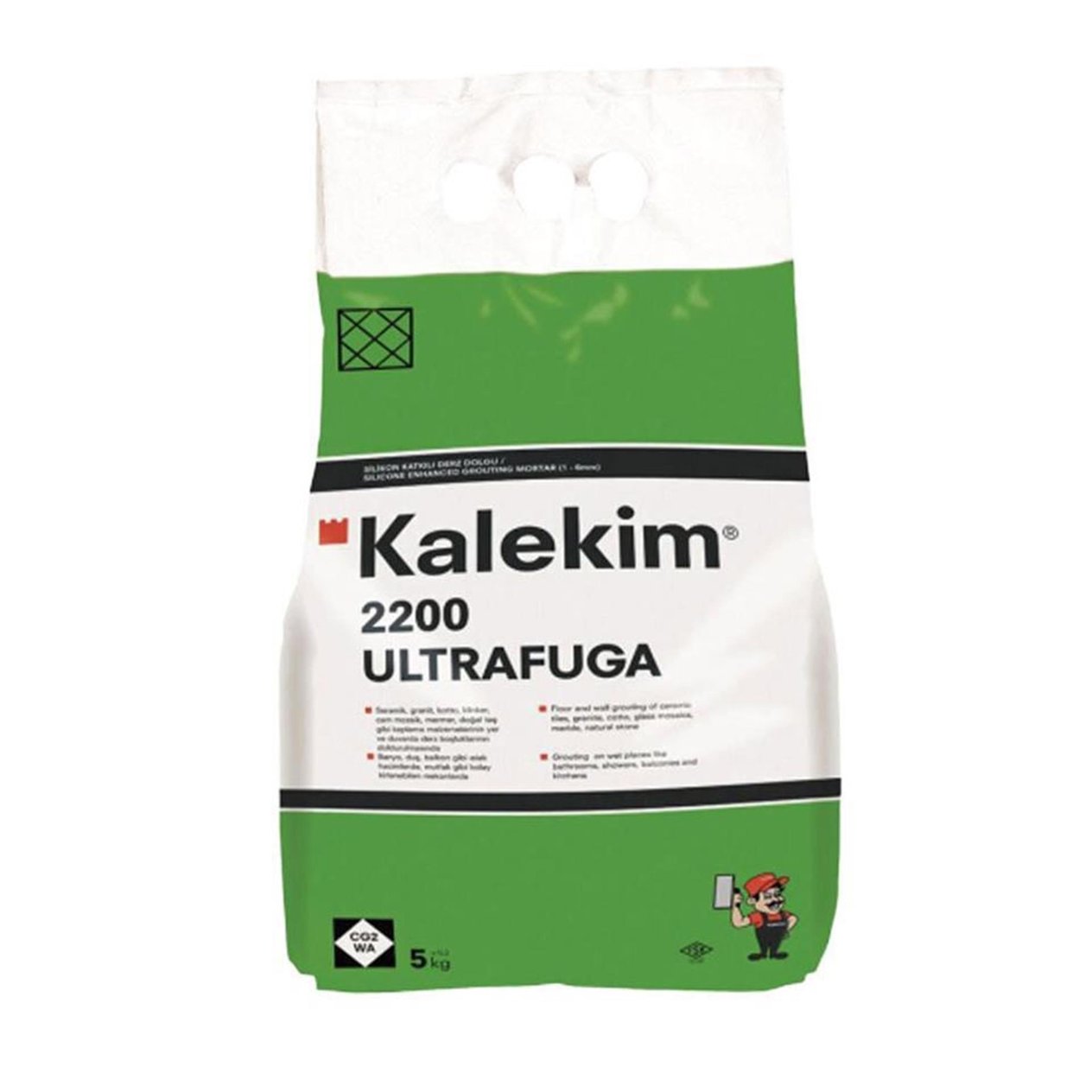 Kalekim Siyah 5 Kg Ultrafuga Derz Dolgu (610060046)