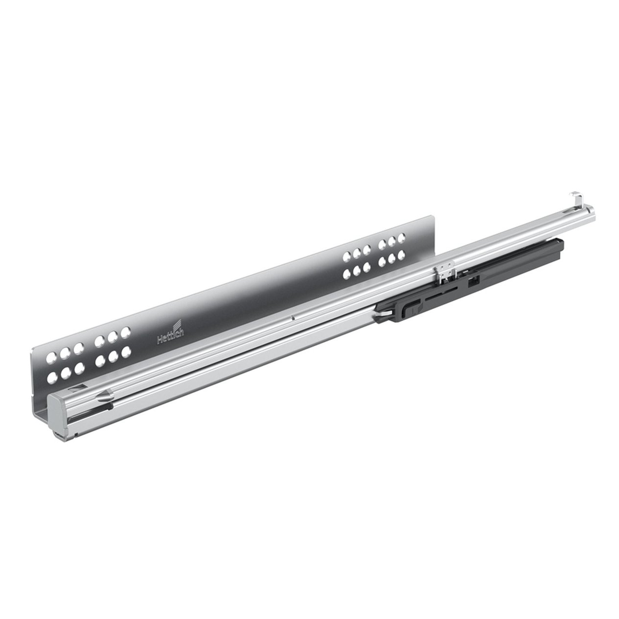 Hettich 50 cm Quadro V6 Frenli Tam Çift Açılım Sol Ray (9225731)