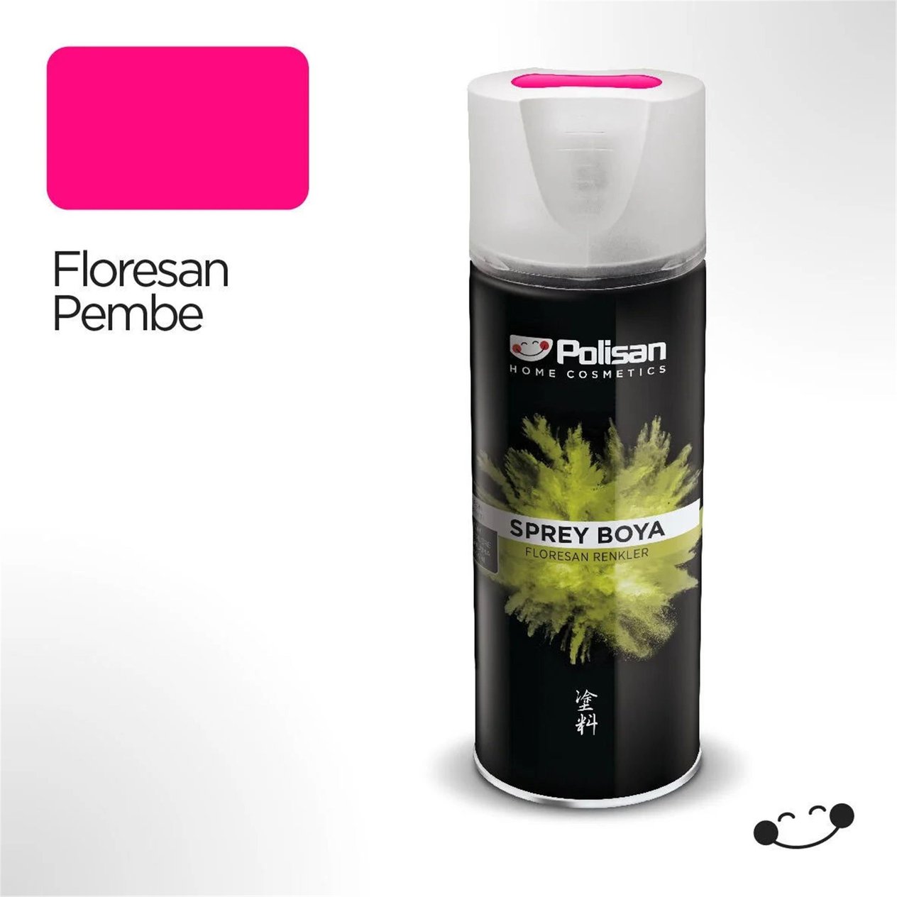 Polisan Pembe Floresan Sprey Boya (97405230410)