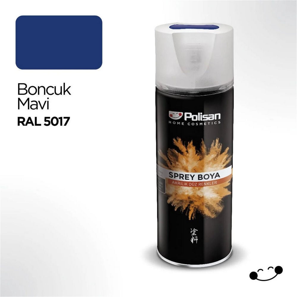 Polisan Boncuk Mavi Akrilik Sprey Boya (97703240410)