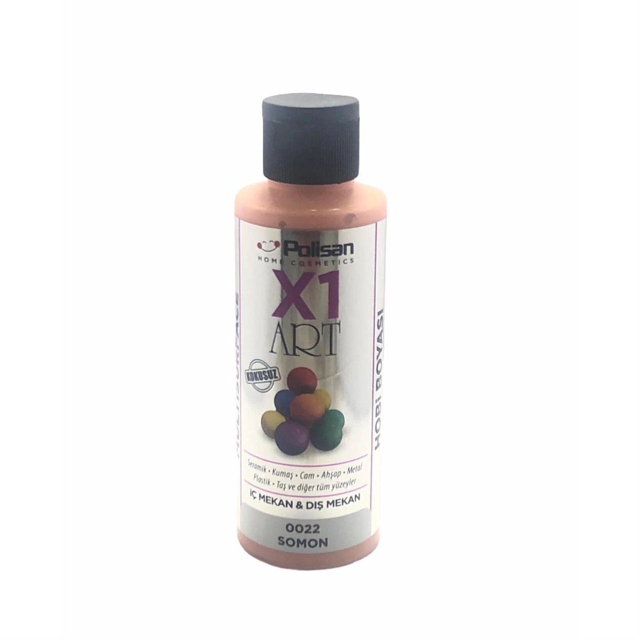 Polisan Somon 120 Ml. X1 Art Multisurface Hobi Boyası (98600220200)