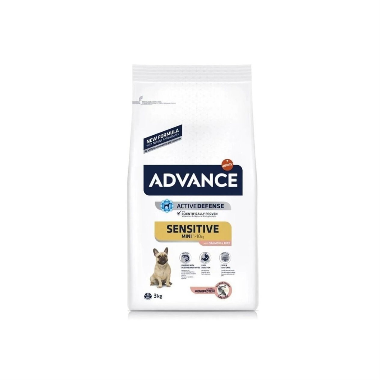 Advance 3 Kg Mini Sensitive Somonlu Pirinçli Hassas Küçük Irk Yetişkin Köpek Maması (ADV.03)