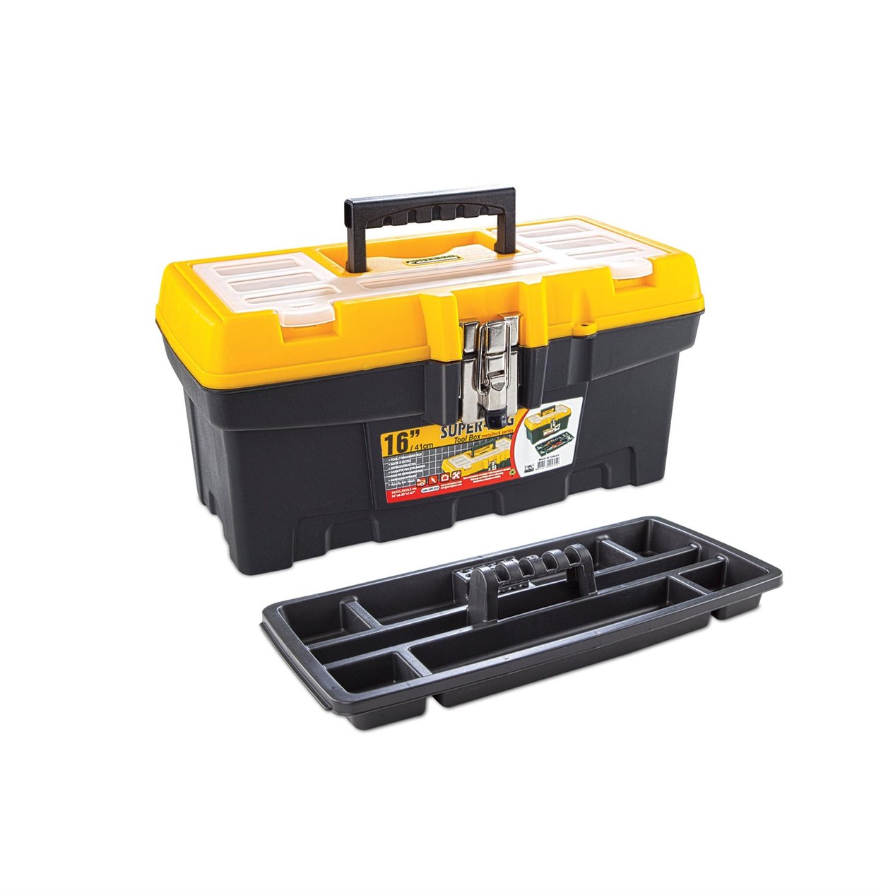 Super-Bag 16" Metal Kilitli Takım Çantası (ASR-2076)