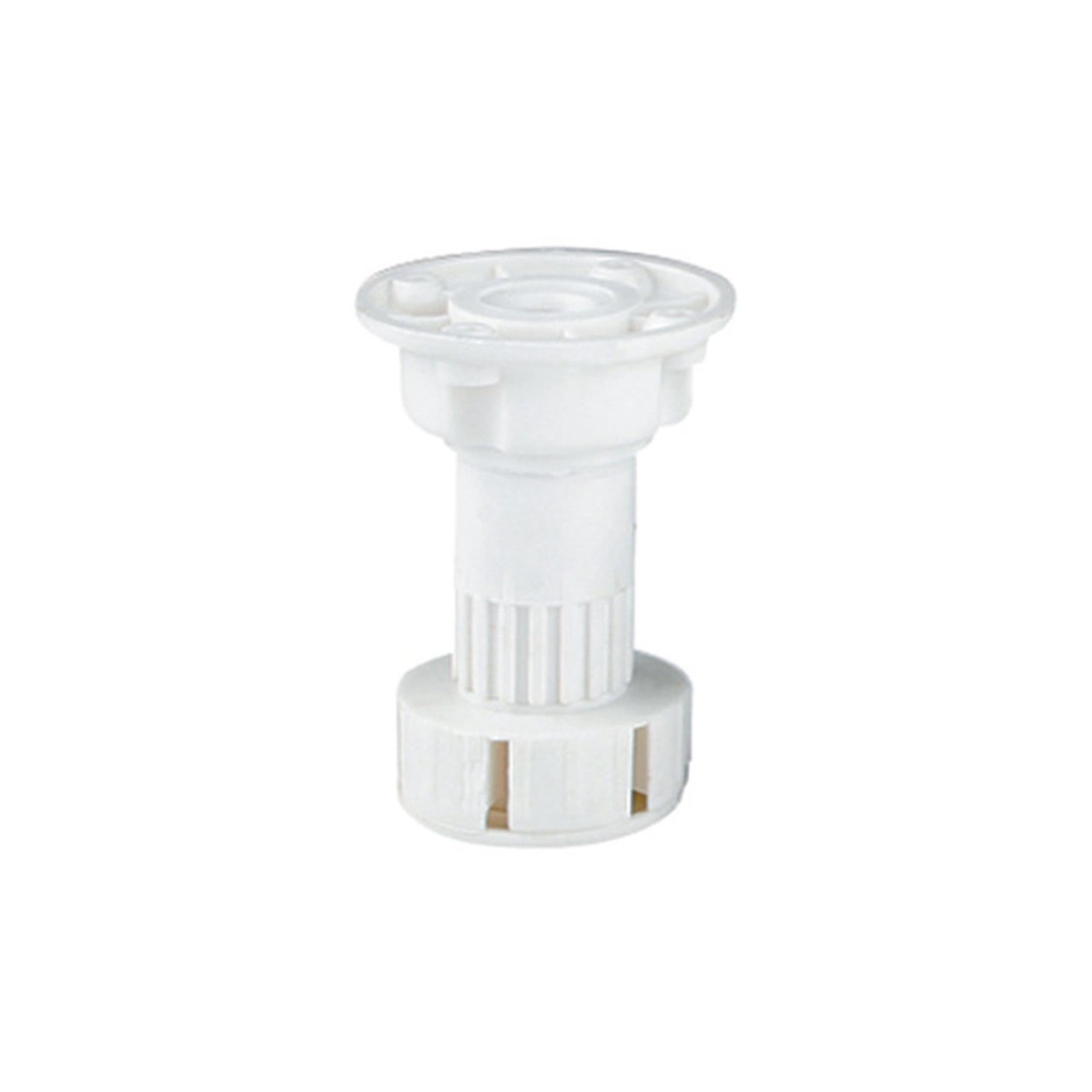 Ayder Beyaz 80 mm Plastik Baza Ayağı (AY-D1100)