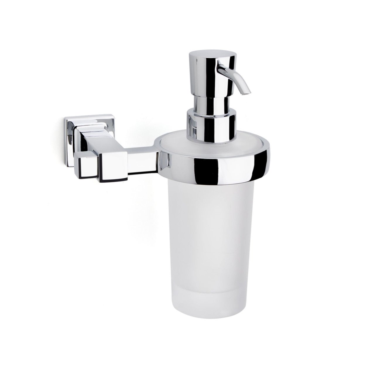 System Krom Beyaz Sıvı Sabunluk (BA1006 006 CR-C1)