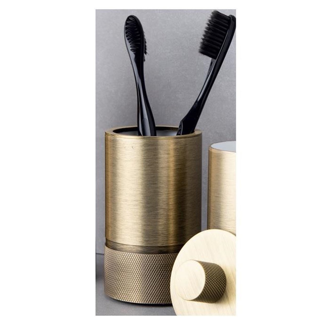 System Antik Saten Mat Diş Fırçalığı (BA2006 007 ABM)