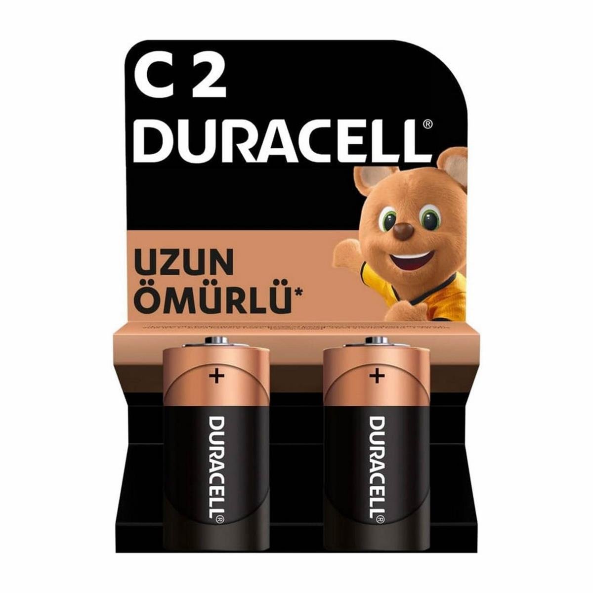 Duracell LR14 Alkalin C Orta Boy Pil (2 Adet) (DRCL-6747)