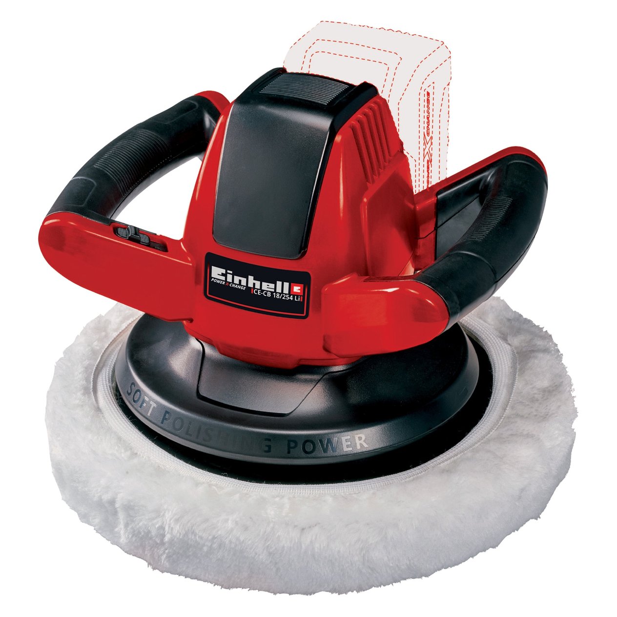 Einhell CE-CB 18/254 Li-Solo Akülü Polisaj Makinası (EİNHEL.2093301)