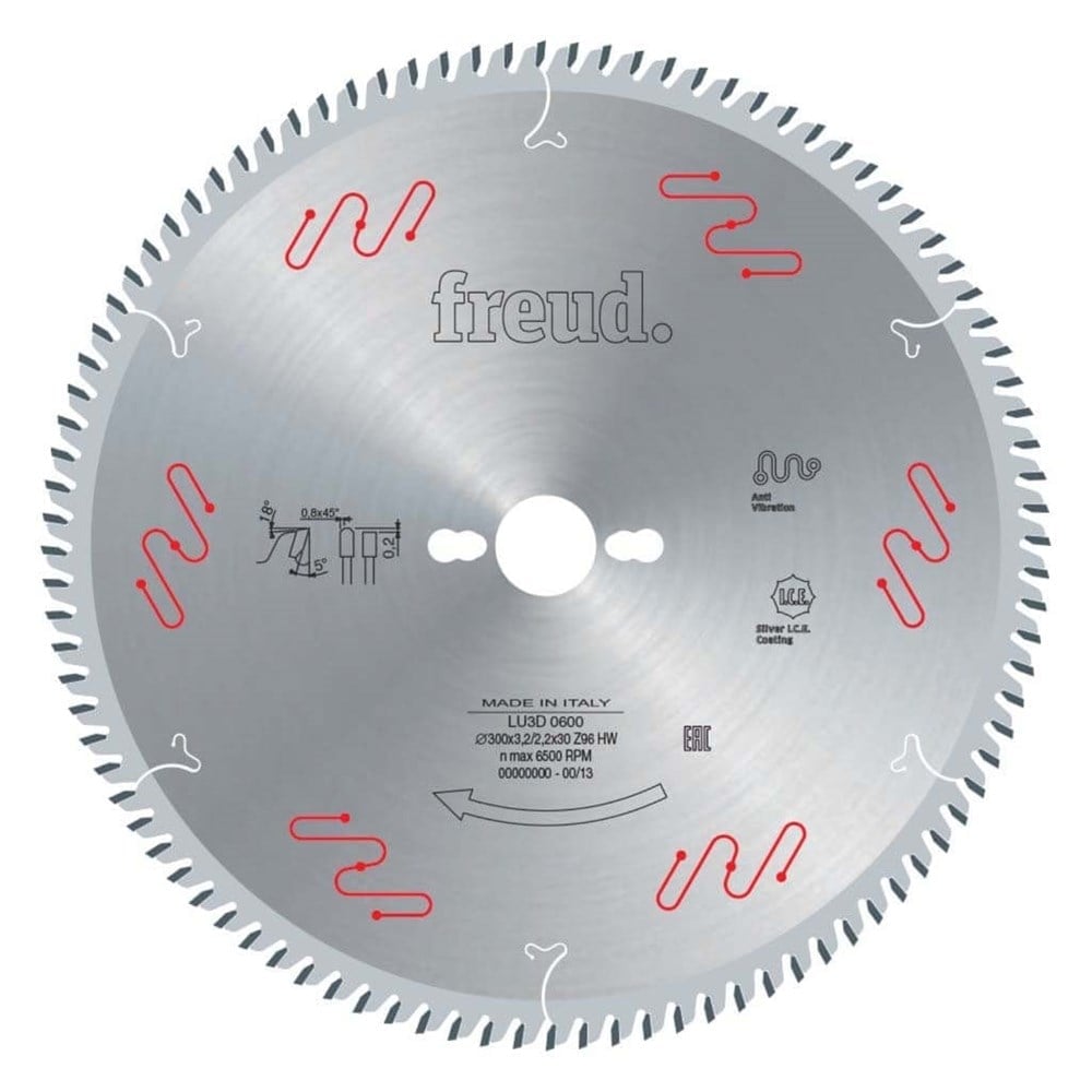 Freud Sessiz Trapez Tester 300x3.2x96