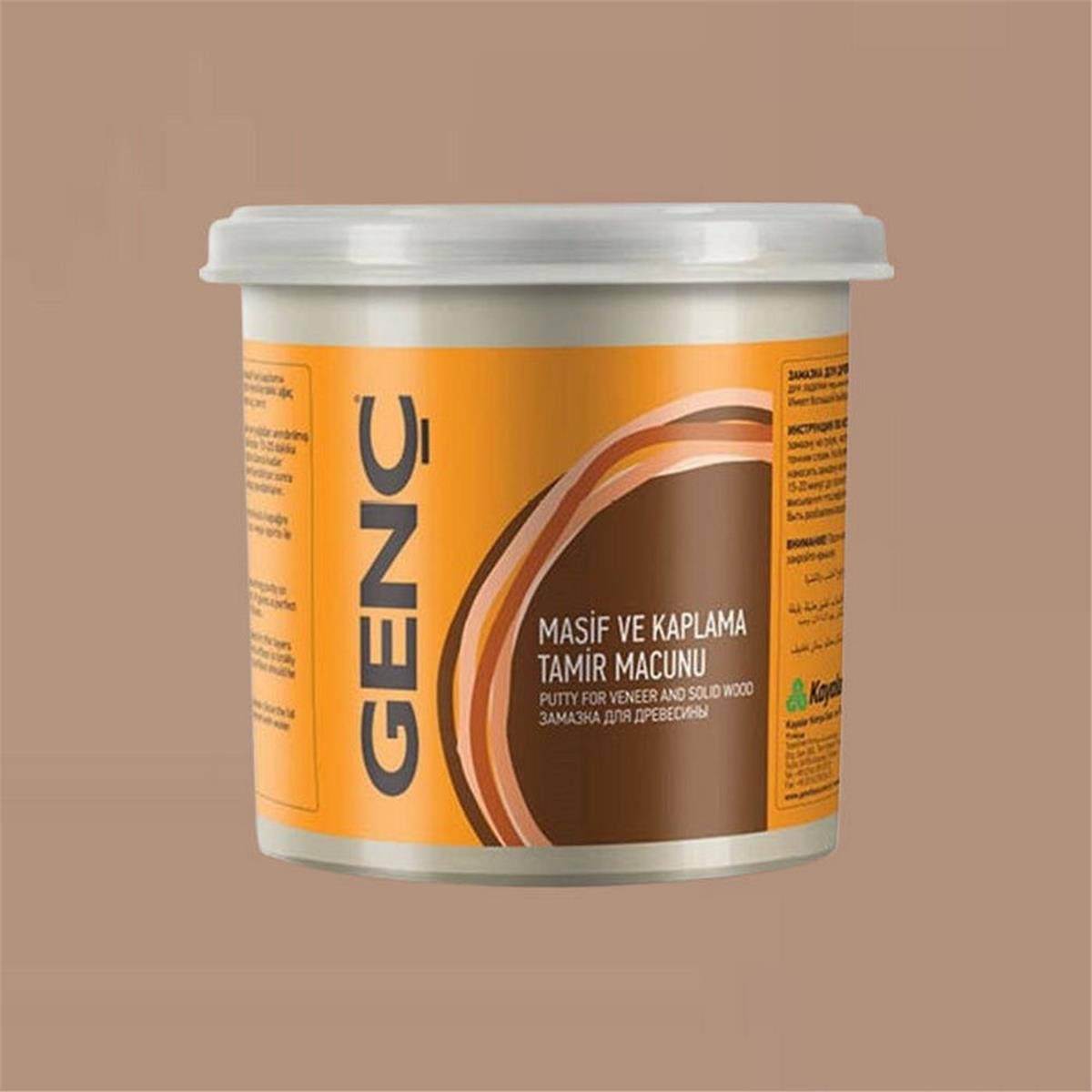 GENÇ Koyu Meşe 230 Gr. Masif ve Kaplama Tamir Macunu (GENÇ.T43017)