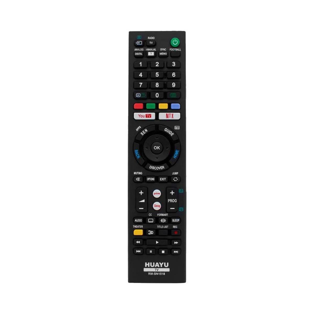 Huayu RM-SN1518 Sony Netflix - Youtube Tuşlu Universal LCD-LED Televizyon Kumandası (HUAYU.SN1518)