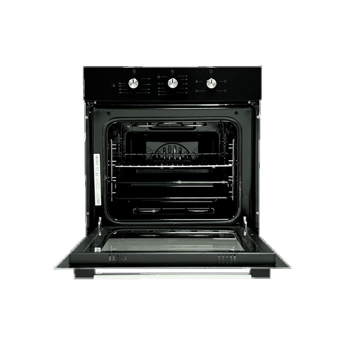 Luxell Siyah Cam Kristal Turbo Ankastre Fırın (LUX.3006B620STR08)