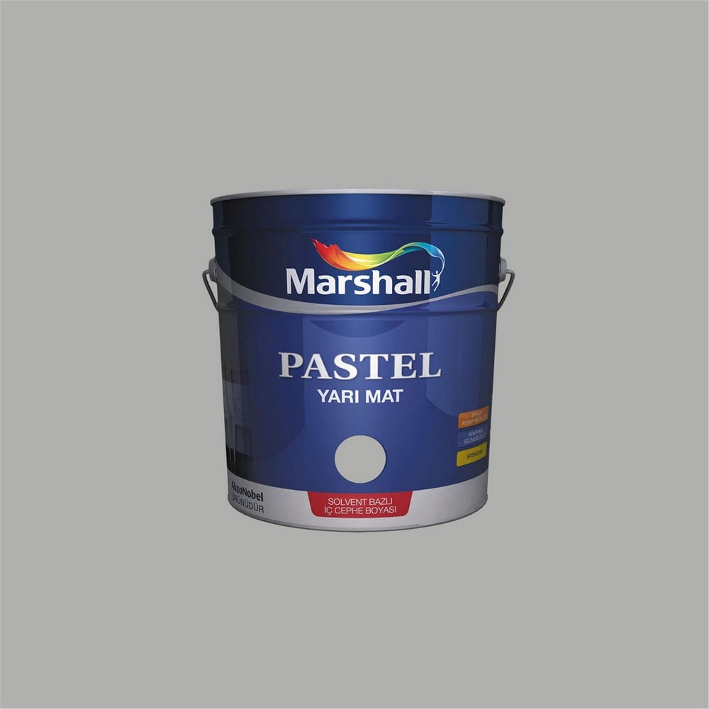 Marshall Meteor 7,5 Litre Pastel Yarı Mat Solvent Bazlı İç Cephe Boyası (MARSHALL.5598998)