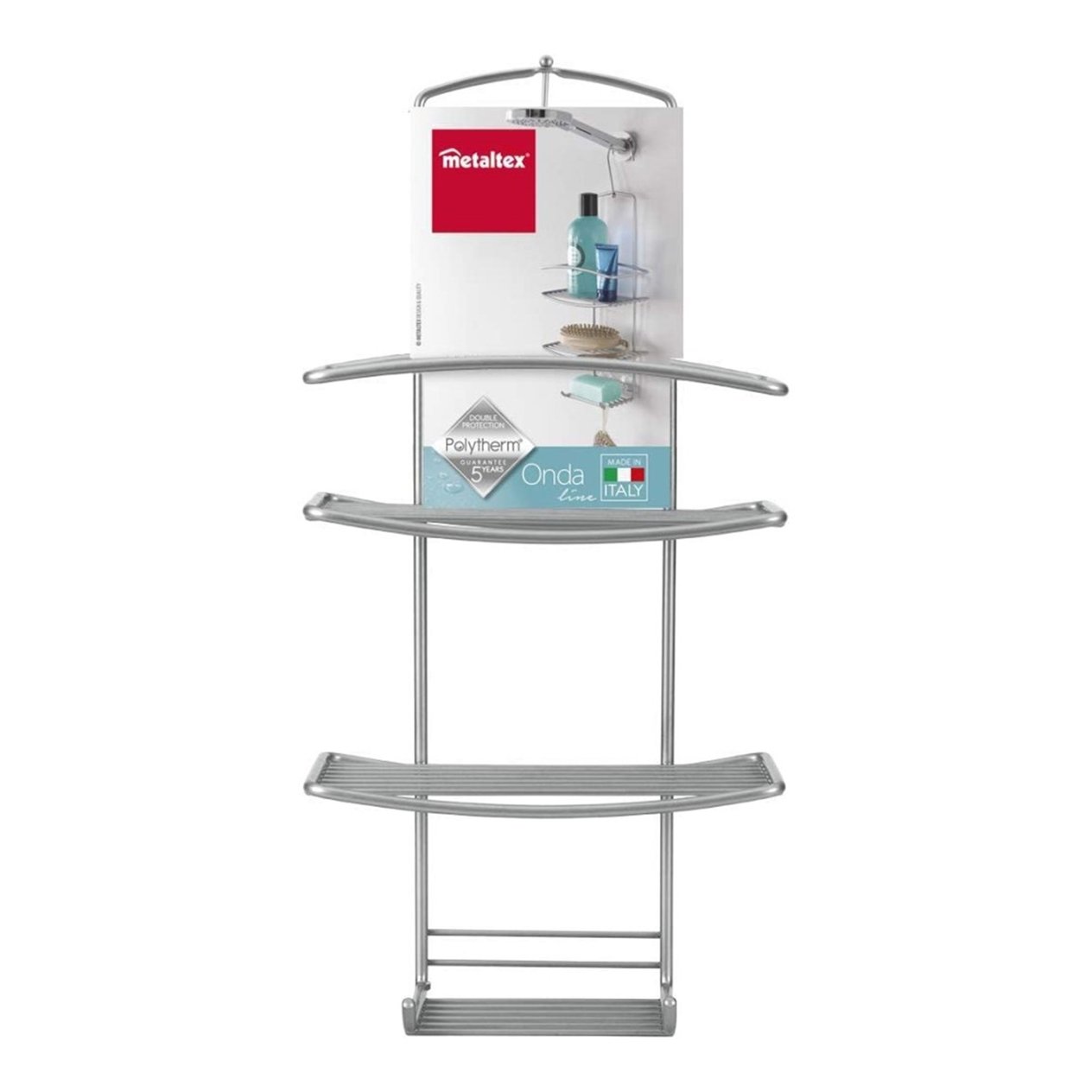 Metaltex Onda Askılı Duş Rafı (METALTEX-M460403)