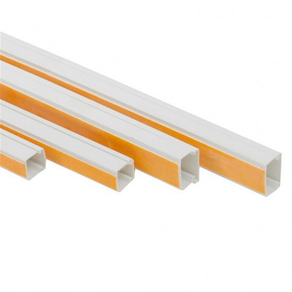 Mutlusan Beyaz 12x12 mm 2 Metre Kendinden Yapışkanlı Kablo Kanalı (MUT.001 157 012012 20 00)