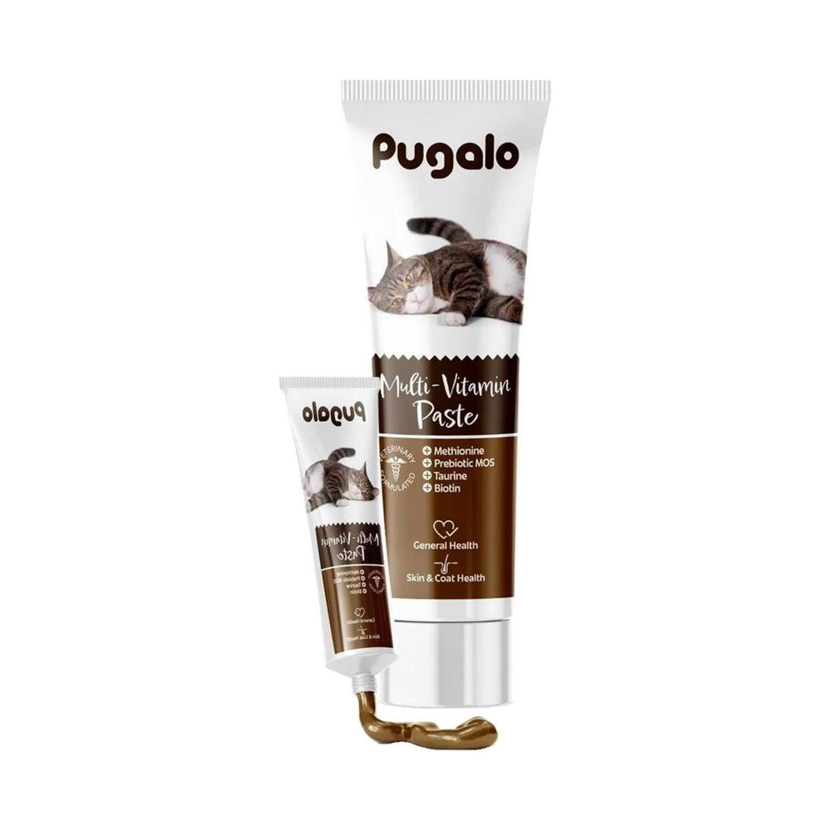 Pugalo Prebiotic ve Biotin Katkılı Kedi Multi Vitamin Macunu (P10182)