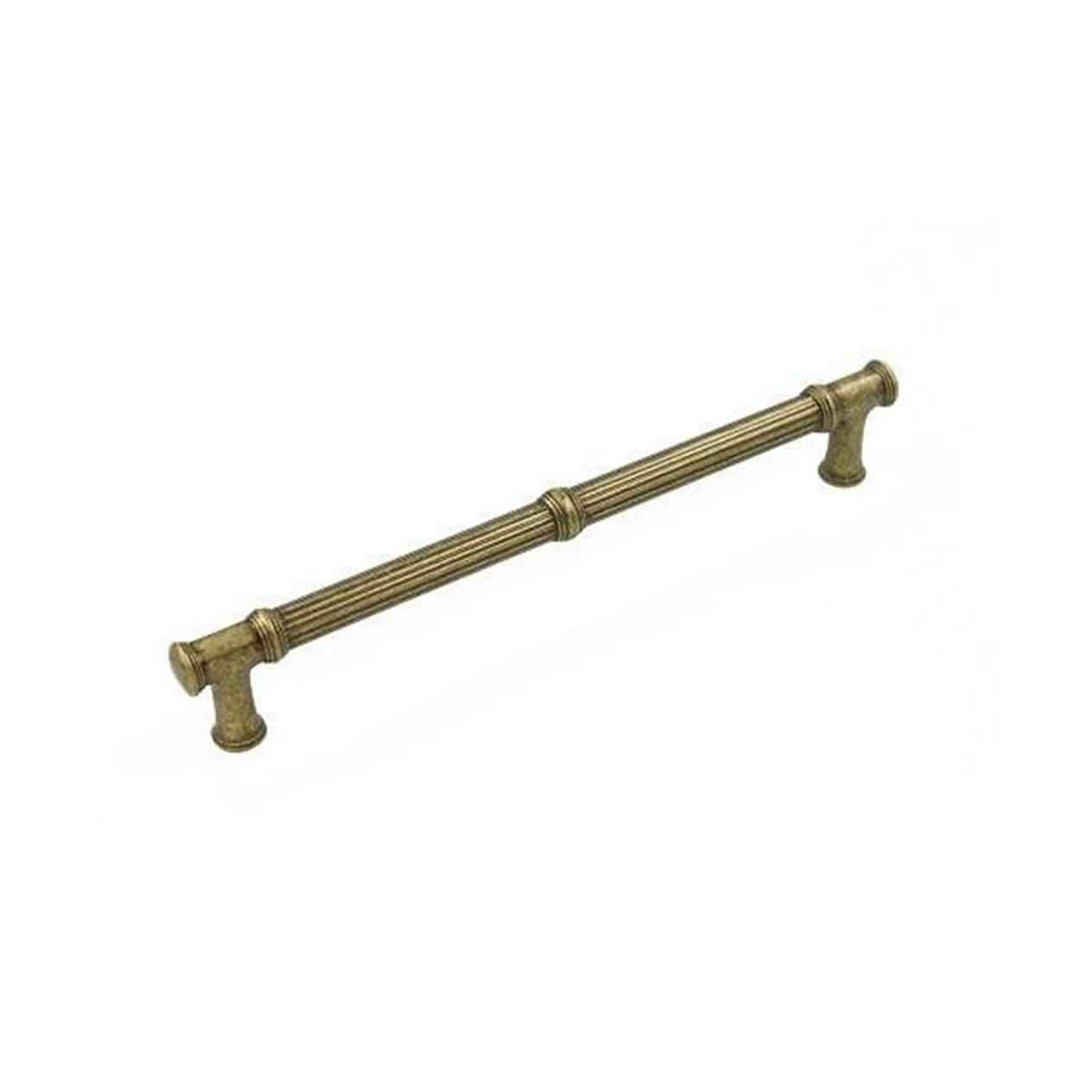 System Antik Sarı Vibrasyon Mat 128 mm Çekme Mobilya Kulpu (SY4227 0128 AVM)