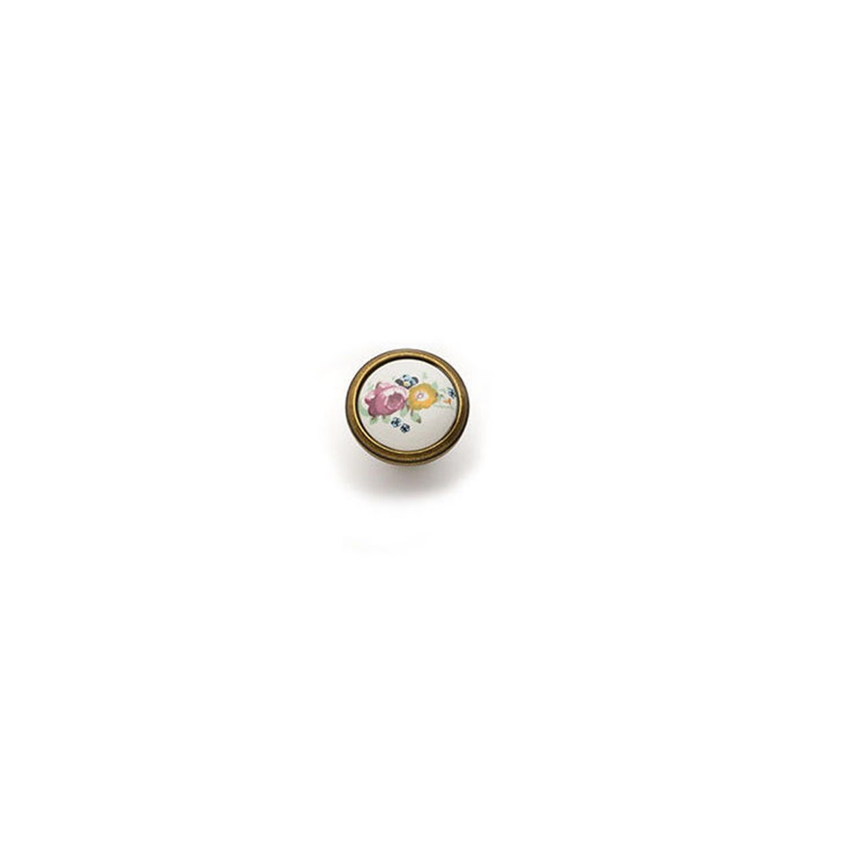 System Bronz Vibrasyon Mat 8 mm Düğme Mobilya Kulpu (SY4535 0008 MVB-P11070800)