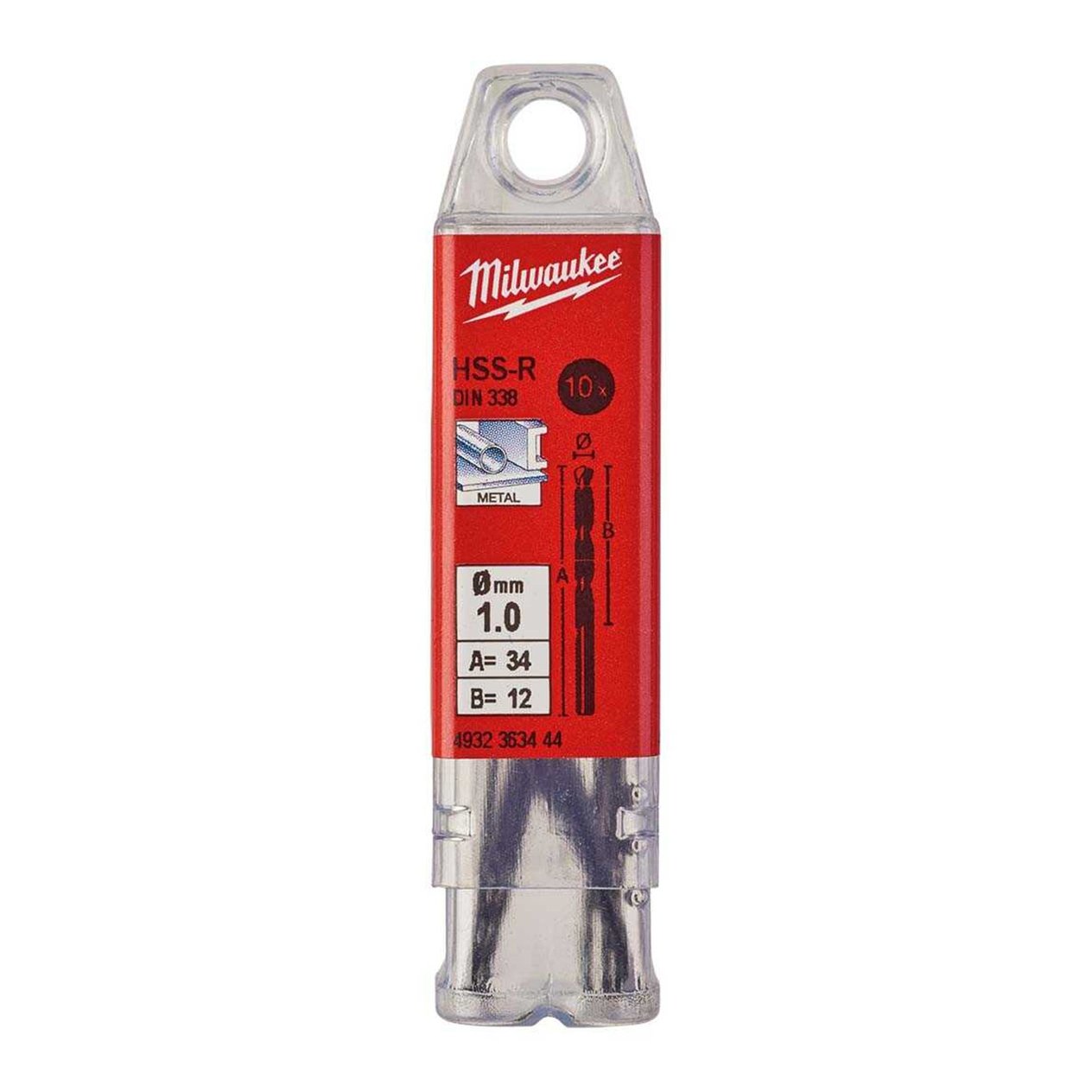 Milwaukee 9,5 mm Metal Matkap Ucu (T4932363529)
