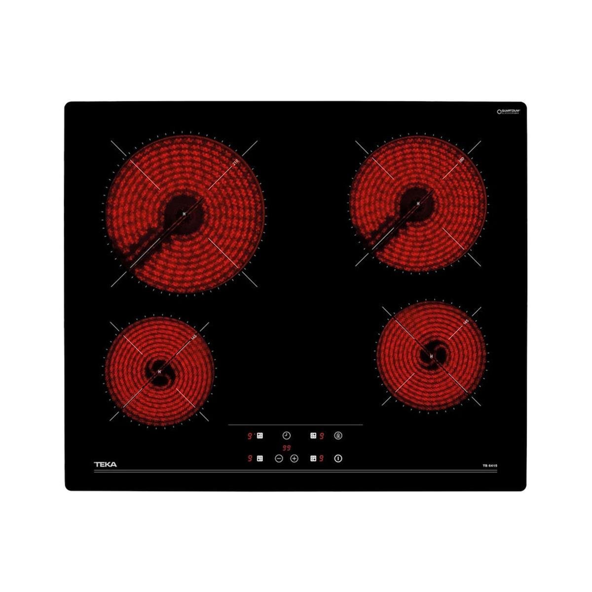 TEKA Siyah Cam TB 6415 Vitroseramik Elektrikli Ankastre Ocak (TEKA.40239042)