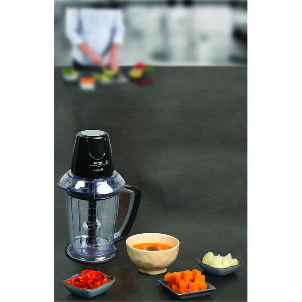 Tefal Siyah 500 Watt MasterChop XXL Maxi 4 Bıçaklı Doğrayıcı (TFL-9100029453)