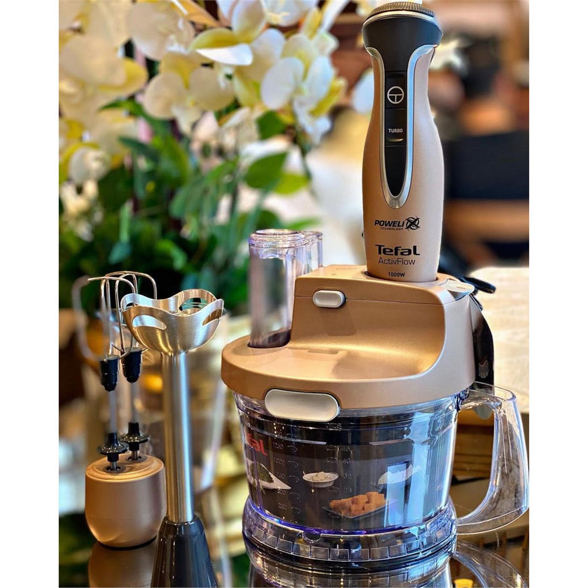 Tefal Bakır 1000 Watt Powelix Activflow Pro Blender Seti (TFL-9100047155)