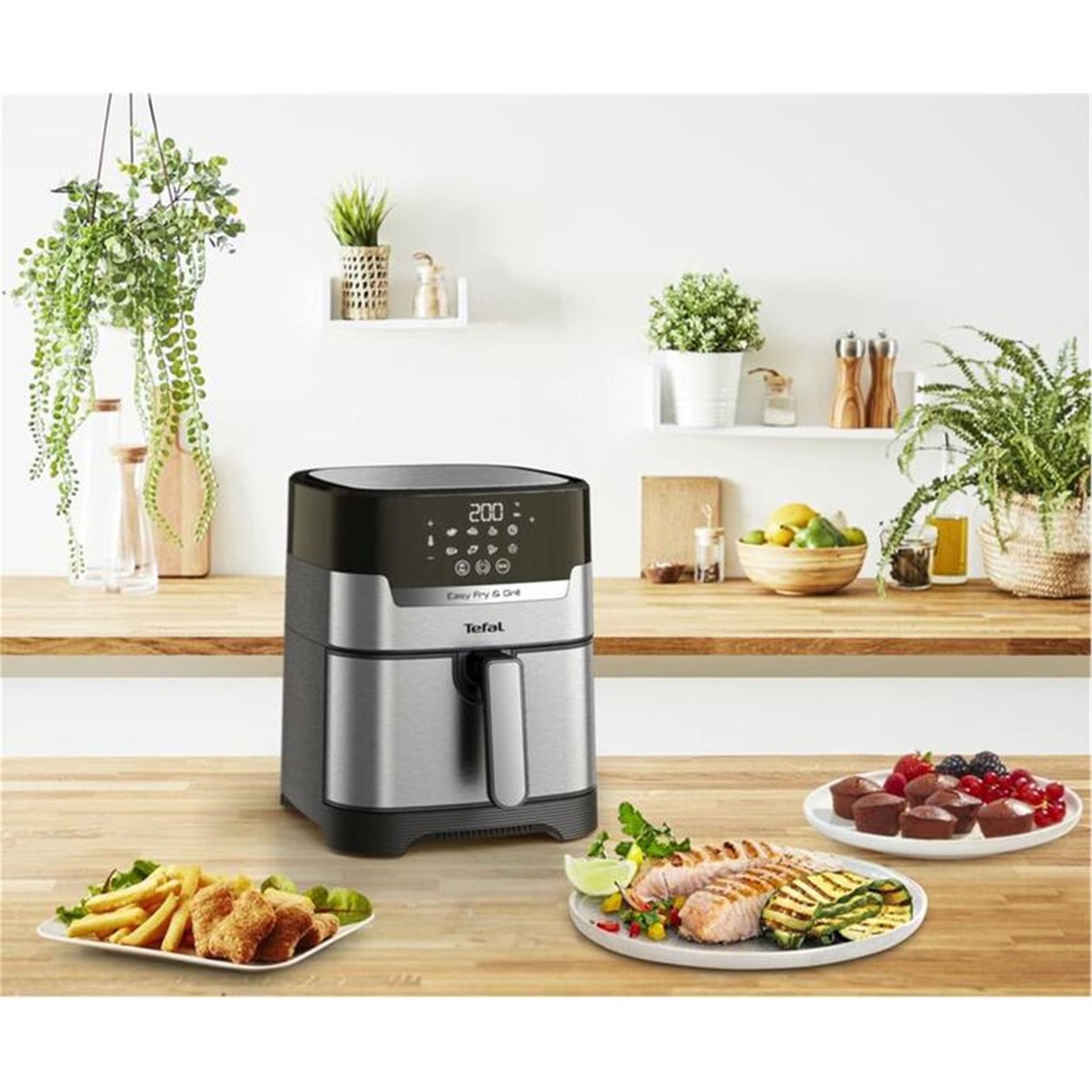 Tefal Easy Fry Grill Classic Yağsız Airfryer Fritöz (TFL-EY5018)