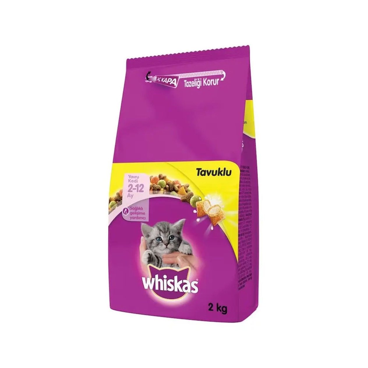 Whiskas 2 Kg Tavuklu Yavru Kuru Kedi Maması (WHISKAS.215492)