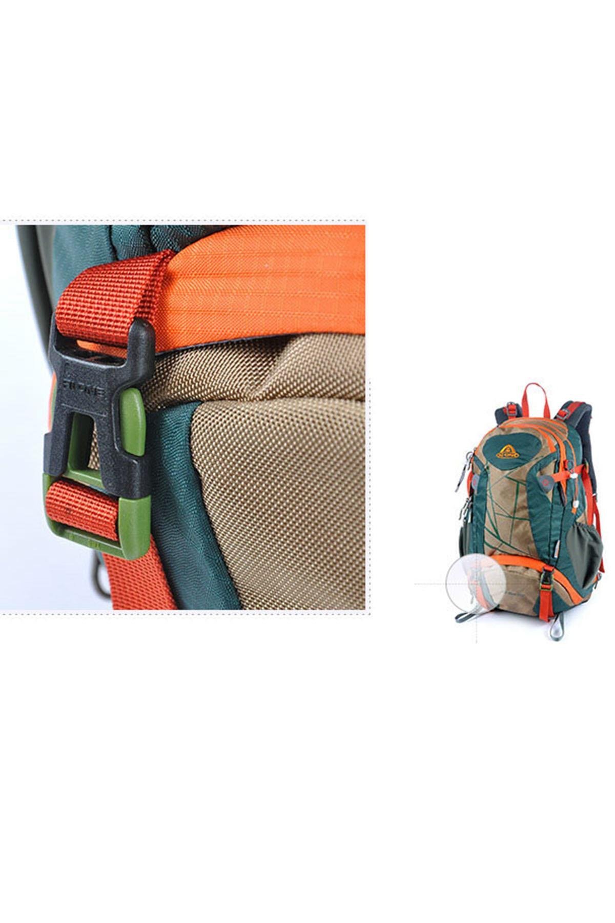 DSC9742 MorOutdoor Kamp ve Yürüyüş Sırt Çantası (30 Litre Kapasiteli) Mor 9742