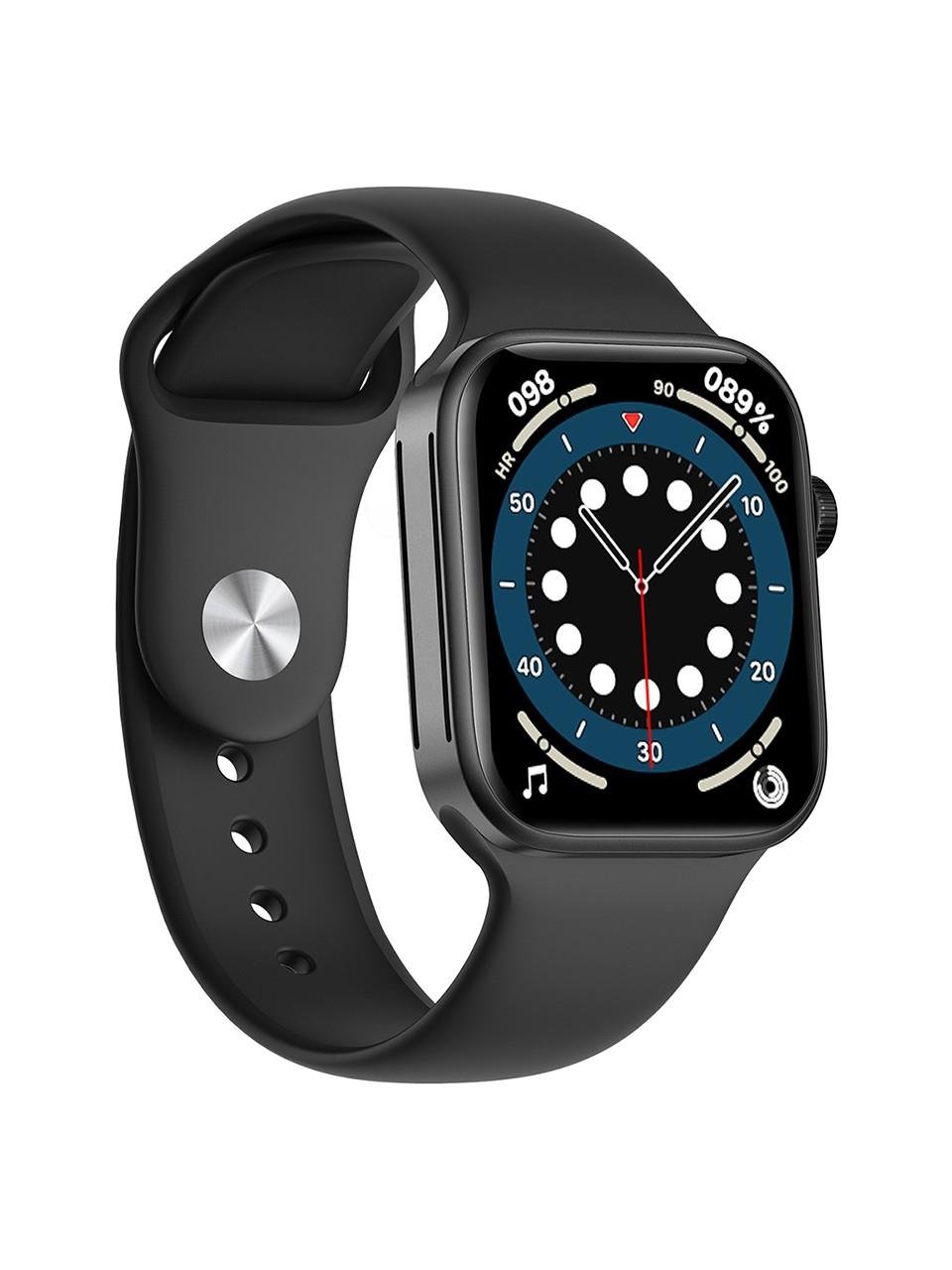 Android/IOS Smart Watch 200 mAh Kalp Atışı Sensörlü Siyah Akıllı Saat