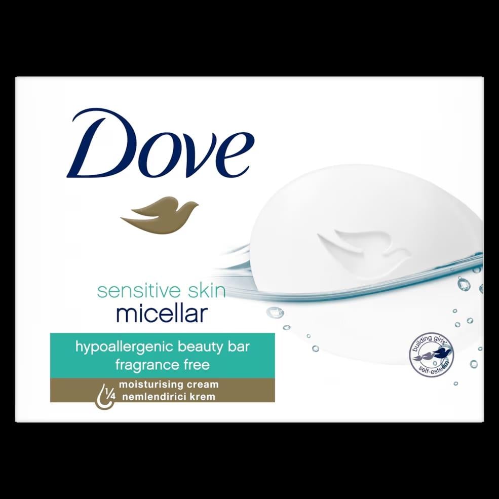Dove sensitive skin micellar Beauty Cream Bar Sabun 90 g