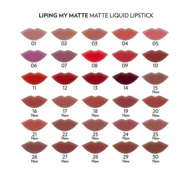 Golden Rose My Matte Liping Matte Liquid Lipstick No:04