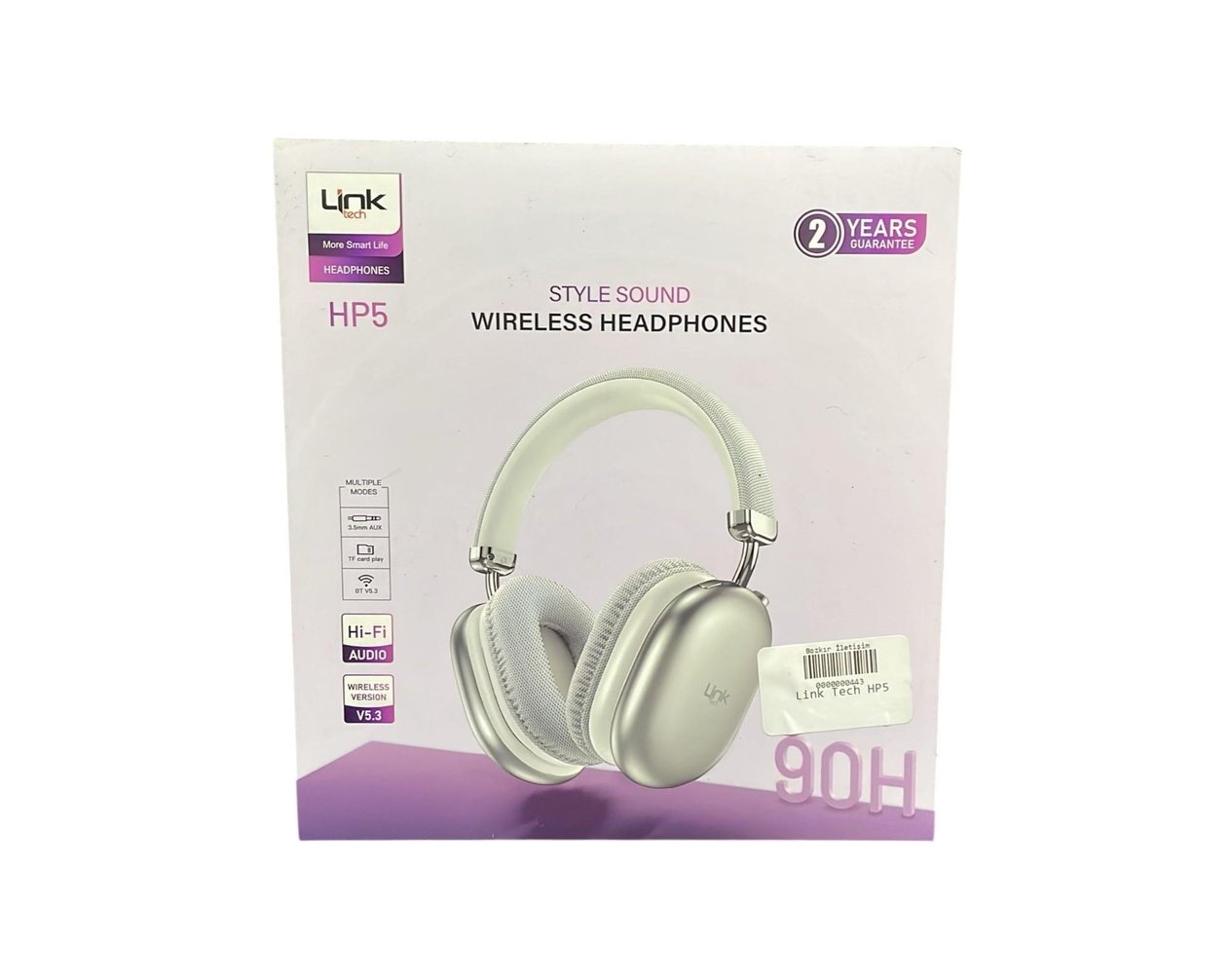 Link Tech HP5 ANC Kulak Üstü Bluetooth Kulaklık