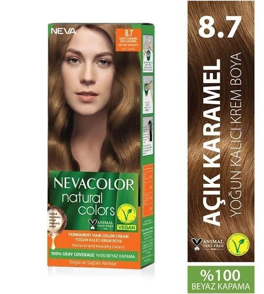 NEVA NATURAL COLOR 8.7 AÇIK KARAMEL