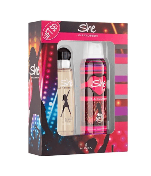 She Is A Clubber Set 50 + 150 ml