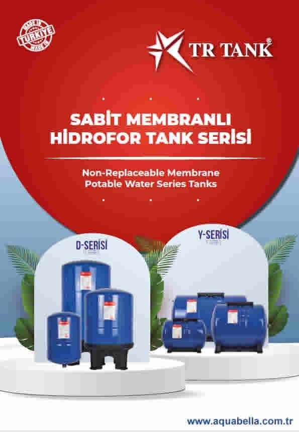 100 Litre Dikey Ayaklı Nsf Membranlı Hidrofor Genleşme Tankı