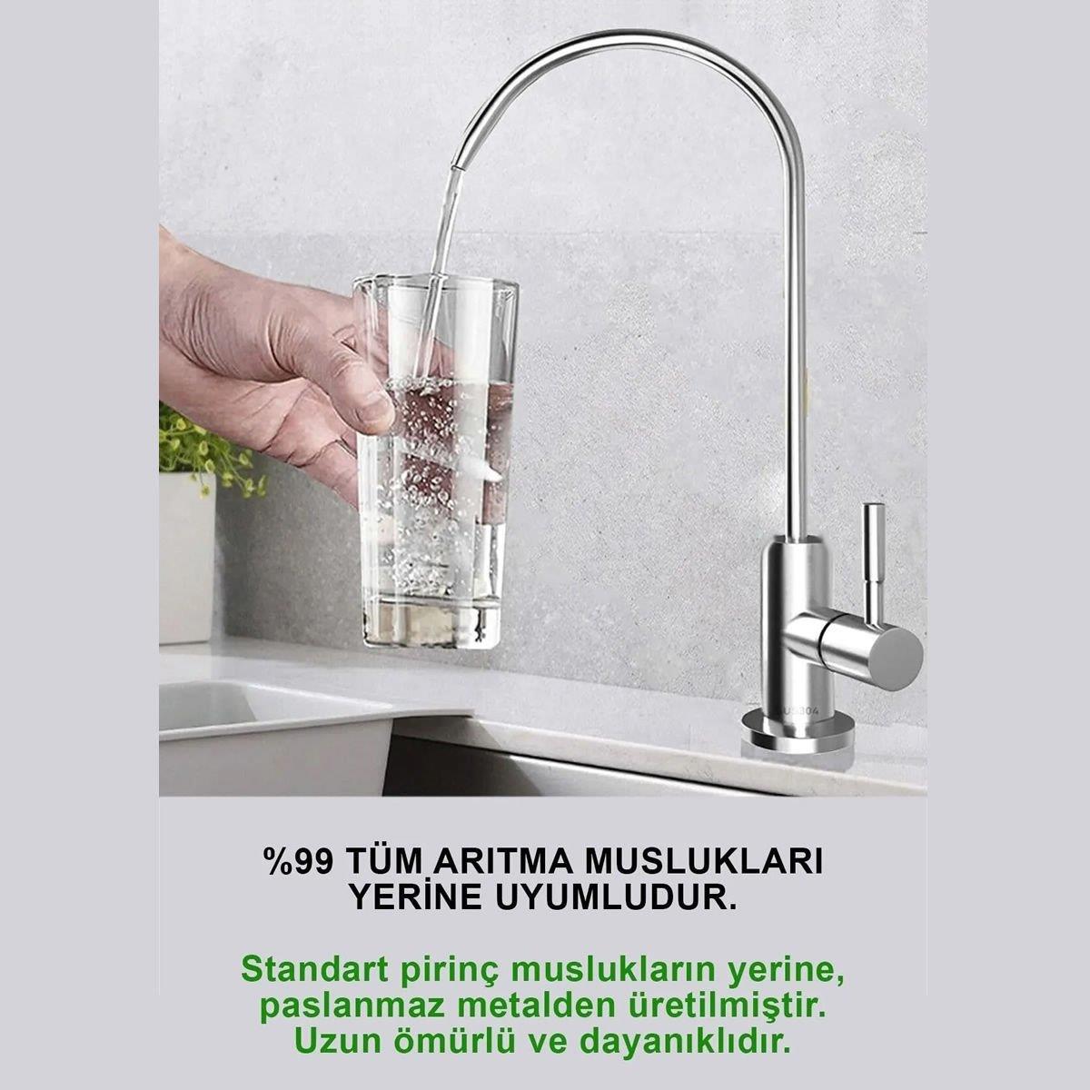 AQUA BELLA 7 Aşamalı Pompalı Yüksek TDS Class Su Arıtma Cihazı