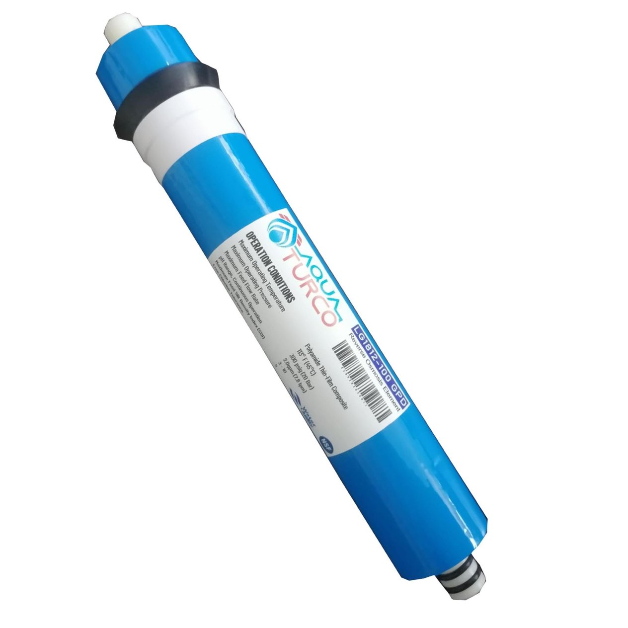 AQUA TURCO 100 GPD 1812 Membran Filtre